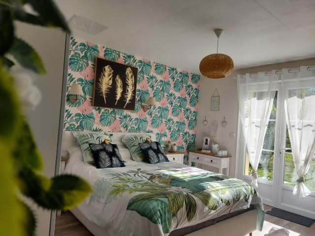 Les Nids De La Baie Bed & Breakfast Favières Екстериор снимка